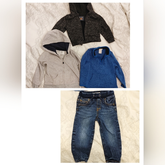 2/$35 Baby/Toddler Sweaters (18-24mths) Toddler Jeans (2T) - Picture 1 of 8
